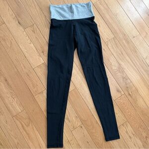 2000’s Forever 21 Grey Foldover Leggings XXS/XS